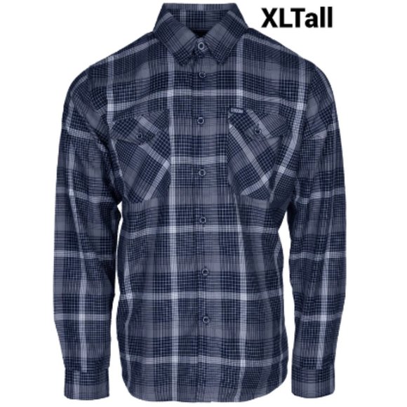 Dixxon Flannel PAULSON Men's Flannel Shirt XL Tall - Picture 1 of 9